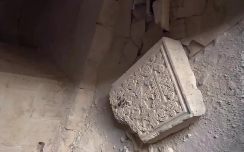 © Photo : Social media of Artsakh Monuments