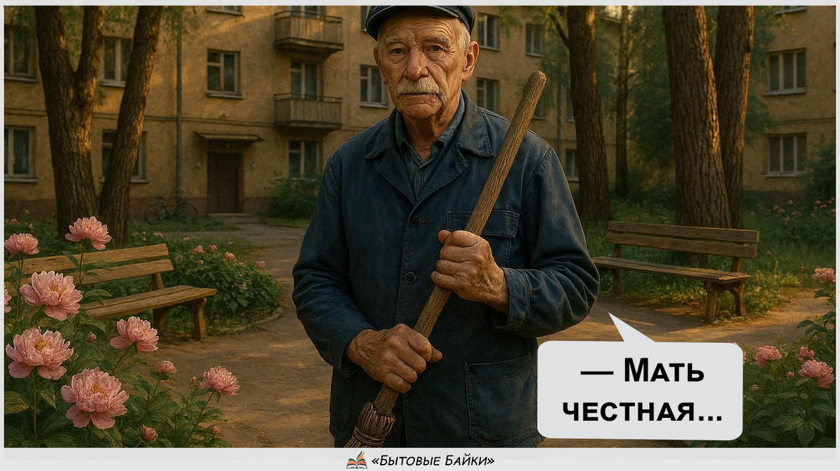 Дворник, который подметал прошлое - Рассказ