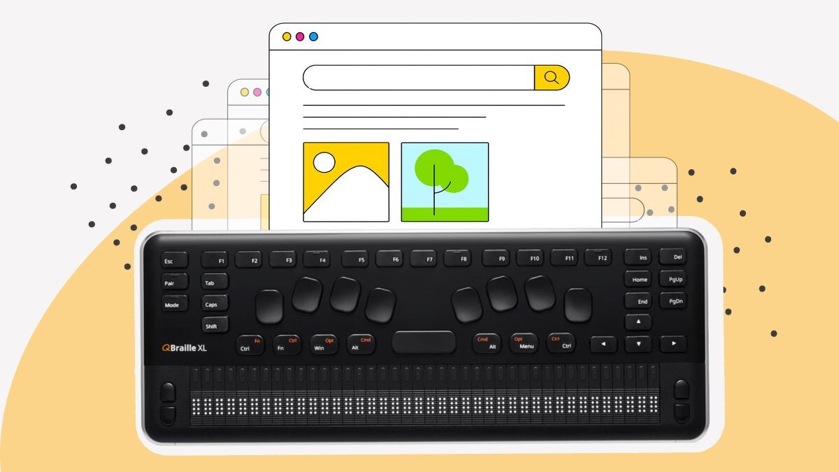 Брайлевский дисплей — проводник в мир информации для незрячих и слабовидящих