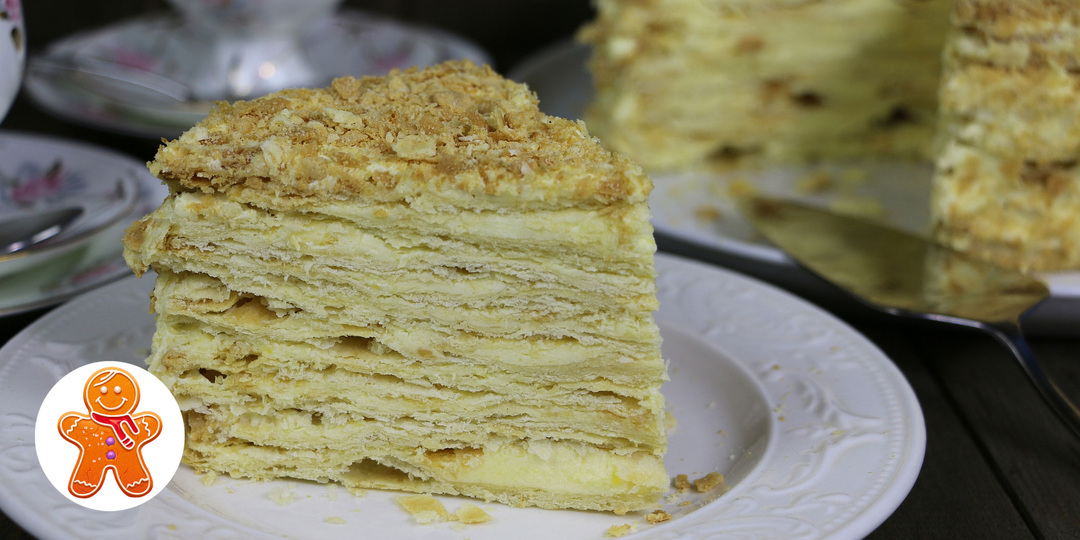 Торт "Наполеон" с хрустинкой