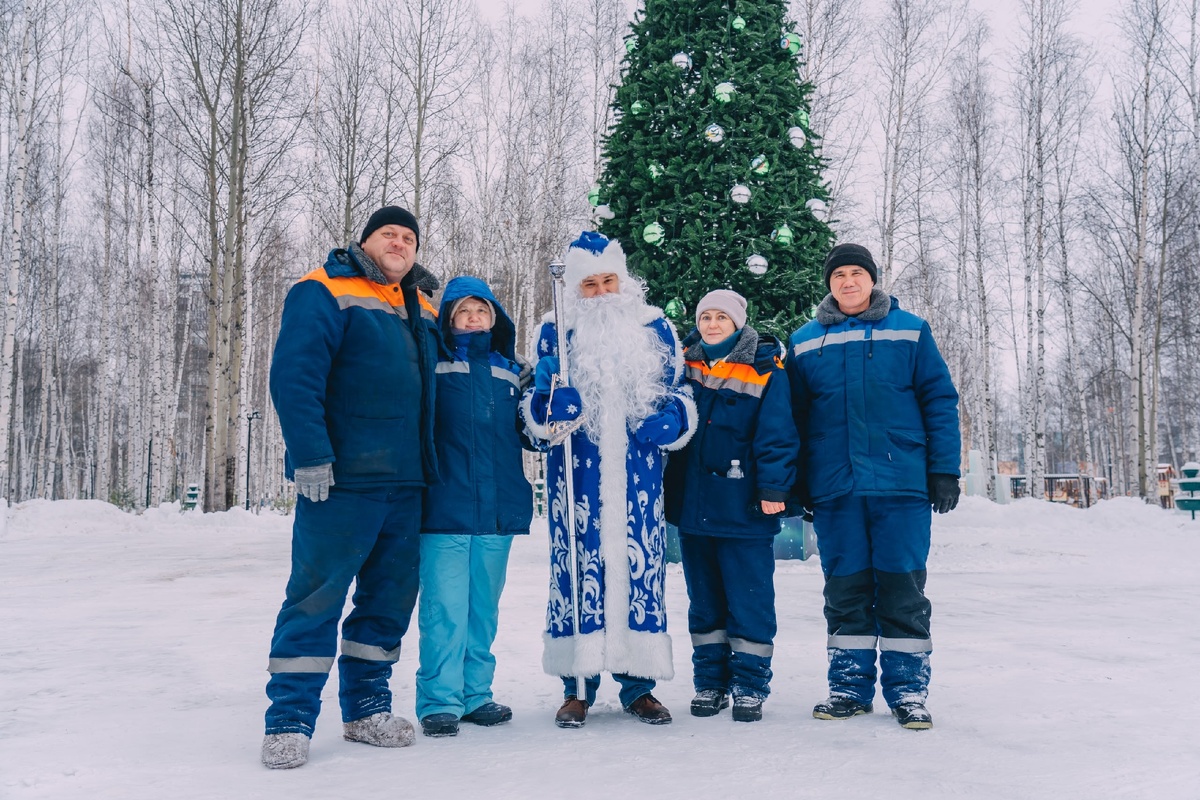    Дед Мороз проверил, как Нижневартовск готовится к Новому году