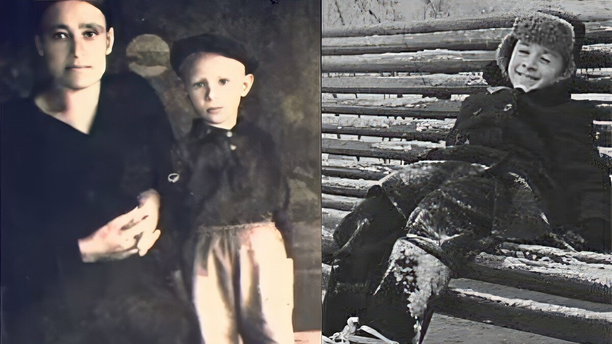 В детские годы