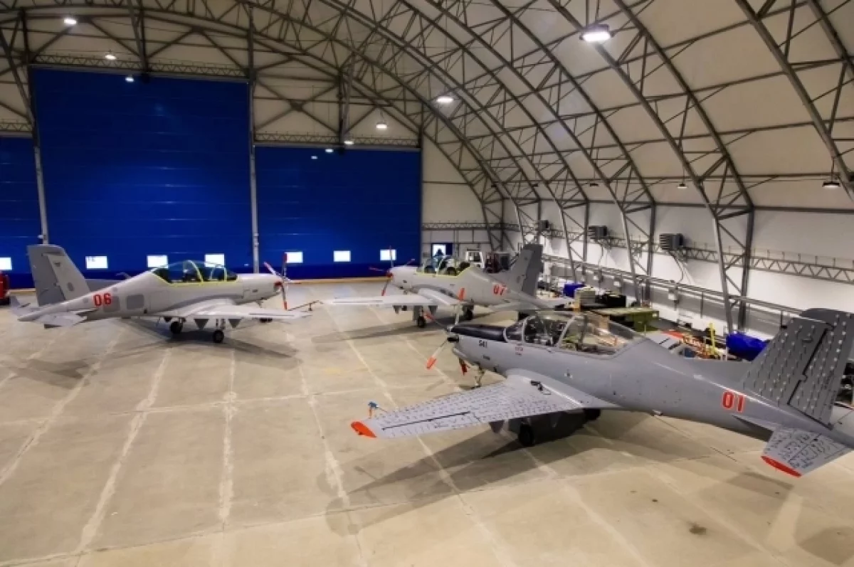 В сборочном цехе УЗГА