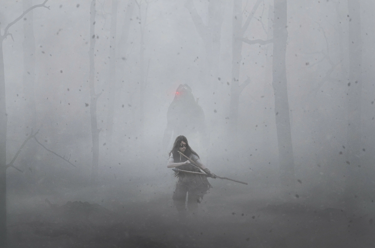 Фильм «Добыча», 2022 год. Режиссер: Дэн Трахтенберг (изображение взято с сайта "Кинопоиск")