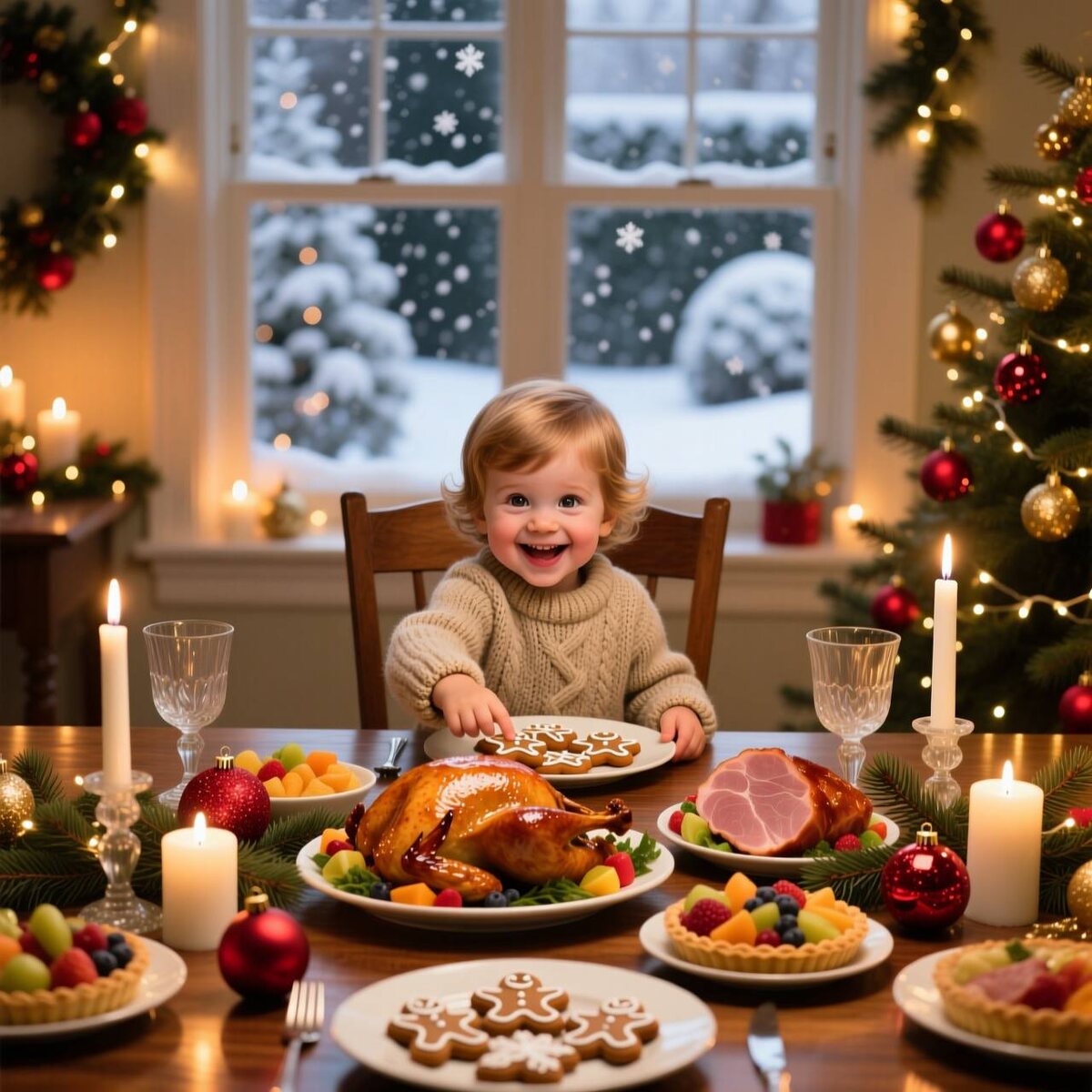 еда для детей в новогоднюю ночь