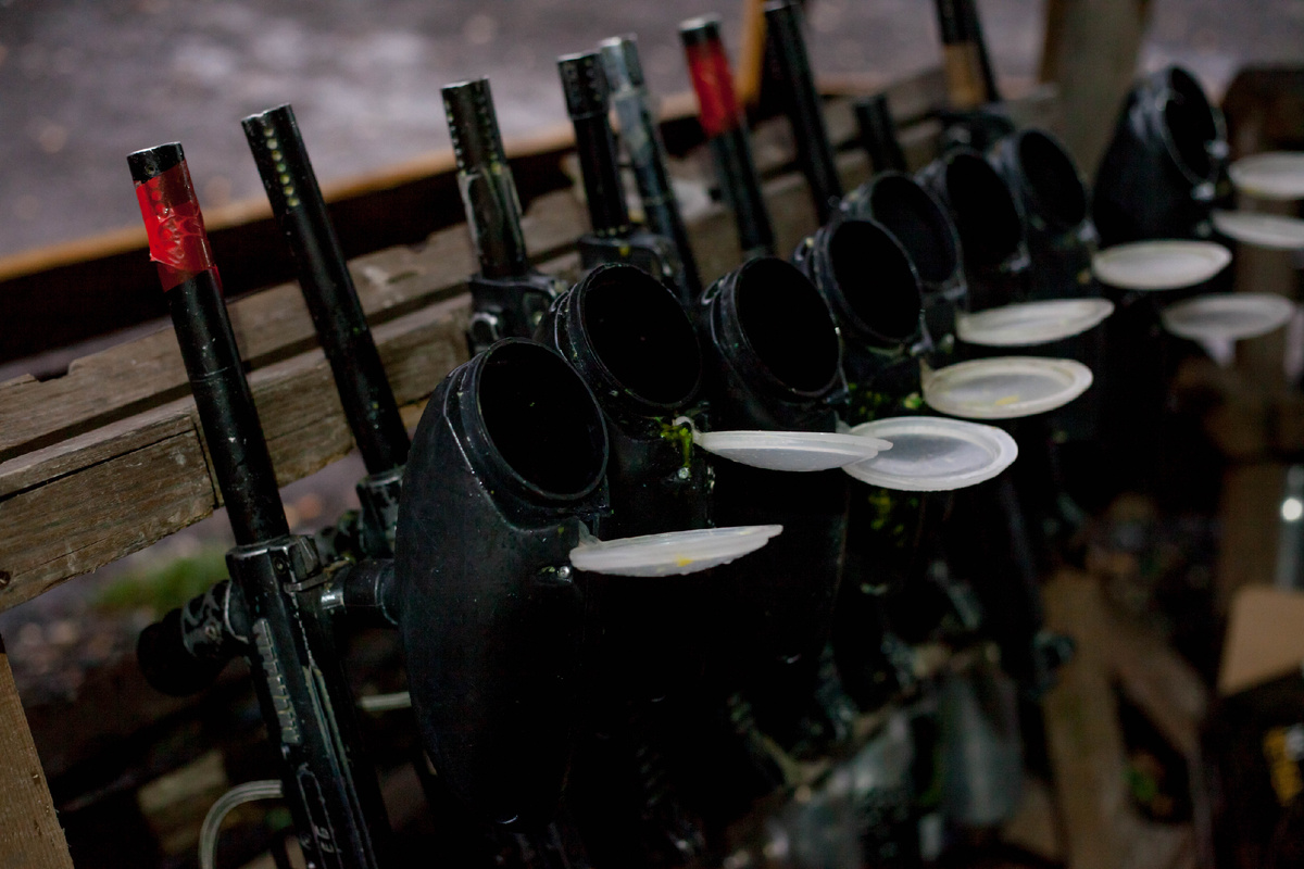 Выездной пейнтбол на мероприятие в Москве и Подмосковье.