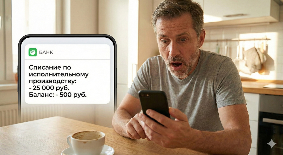 Приставы списали деньги по ошибке