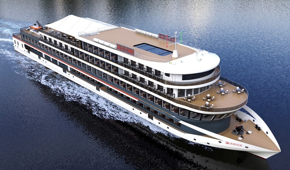 Электросудно с аккумуляторами китайской компании CATL