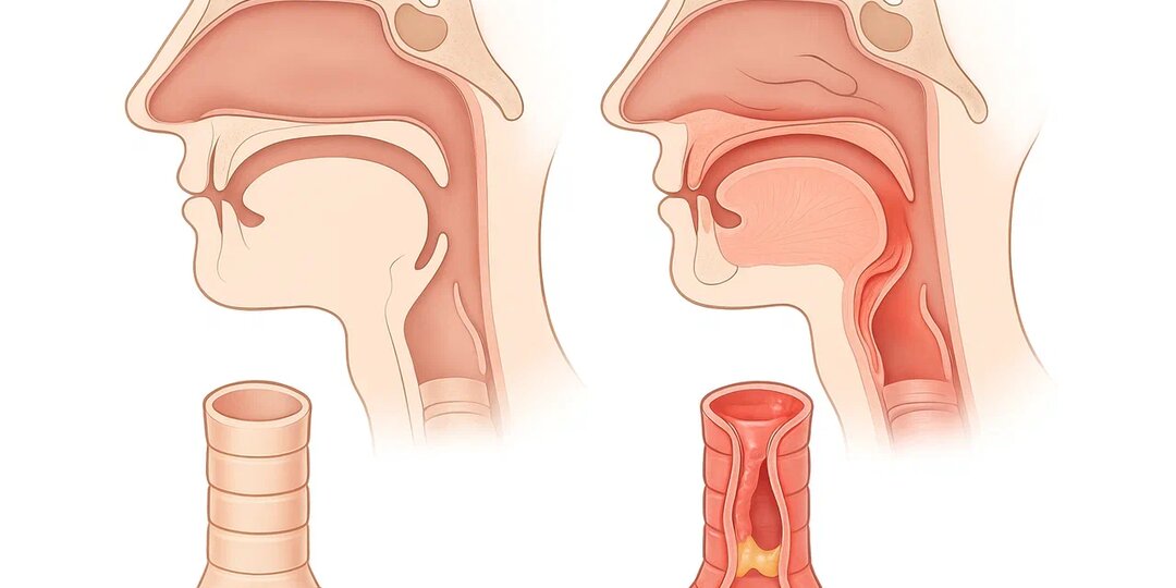 Трахеит. Кашель, боль и сиплый голос: почему трахея «восстала» — и как это быстро успокоить