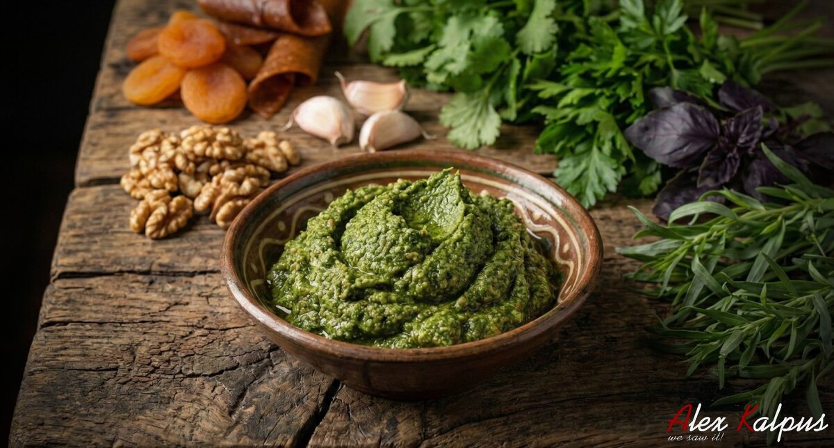 Сацебели из кинзы, или прохлада грузинского стола