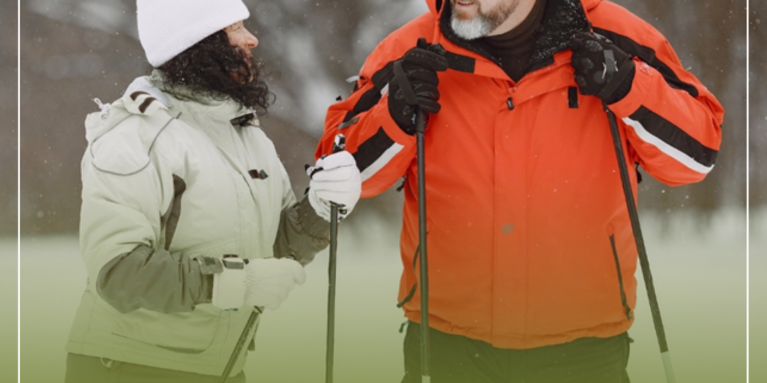 Скандинавская ходьба зимой