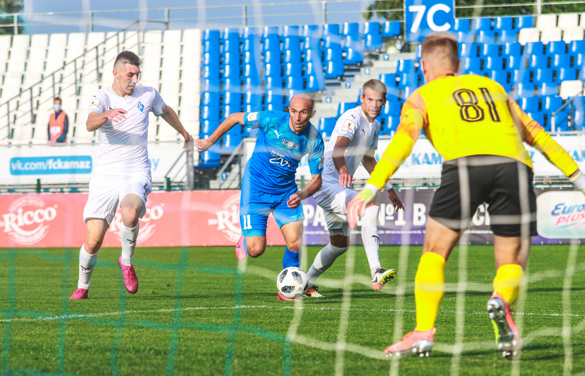 Матч «КАМАЗ» - «Крылья Советов-2». 9 августа 2020 г.