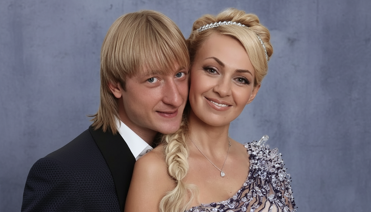 Евгений Плющенко и Яна Рудковская