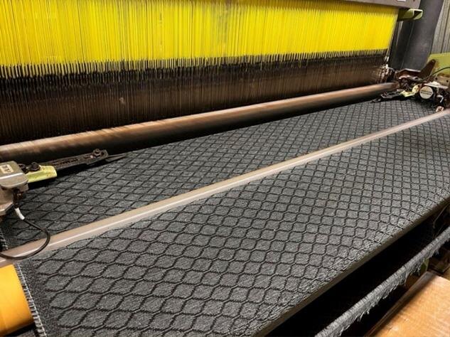 Шенилл «Русинтекс», произведенный компанией ООО «ТК Треартекс» на Вологодском текстильном комбинате для проекта поездов «Красная стрела».