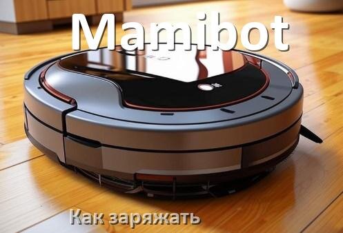 
Как заряжать робот-пылесос Mamibot правильно и сколько времени