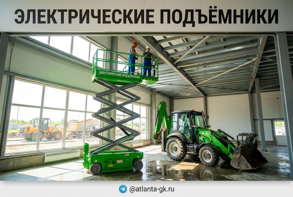 Сравнение электрического и дизельного подъёмников