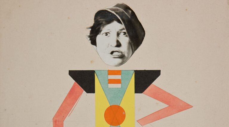 Автошарж «Производственно-эстетический клоун». 1924. Художница – Варвара Степанова (1894–1958). ГМИИ им. А. С. Пушкина, Москва