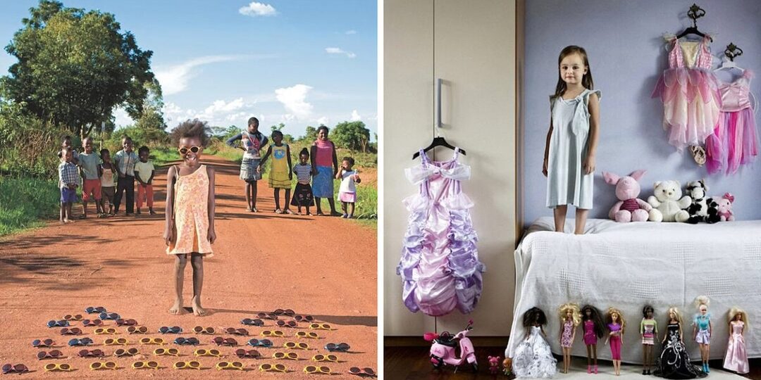 Необычная фотосессия. Богатство в глазах ребёнка: когда счастье не измеряется деньгами