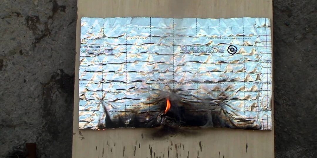 Фольга в стенах: утеплитель, который может устроить пожар?