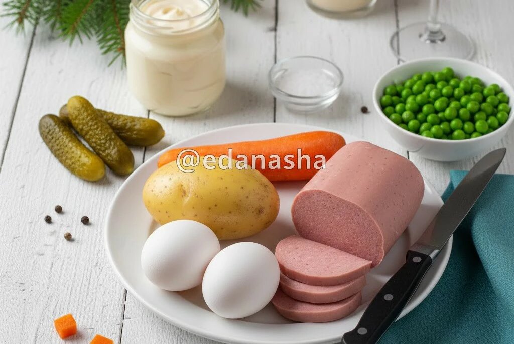 ингредиенты салат оливье