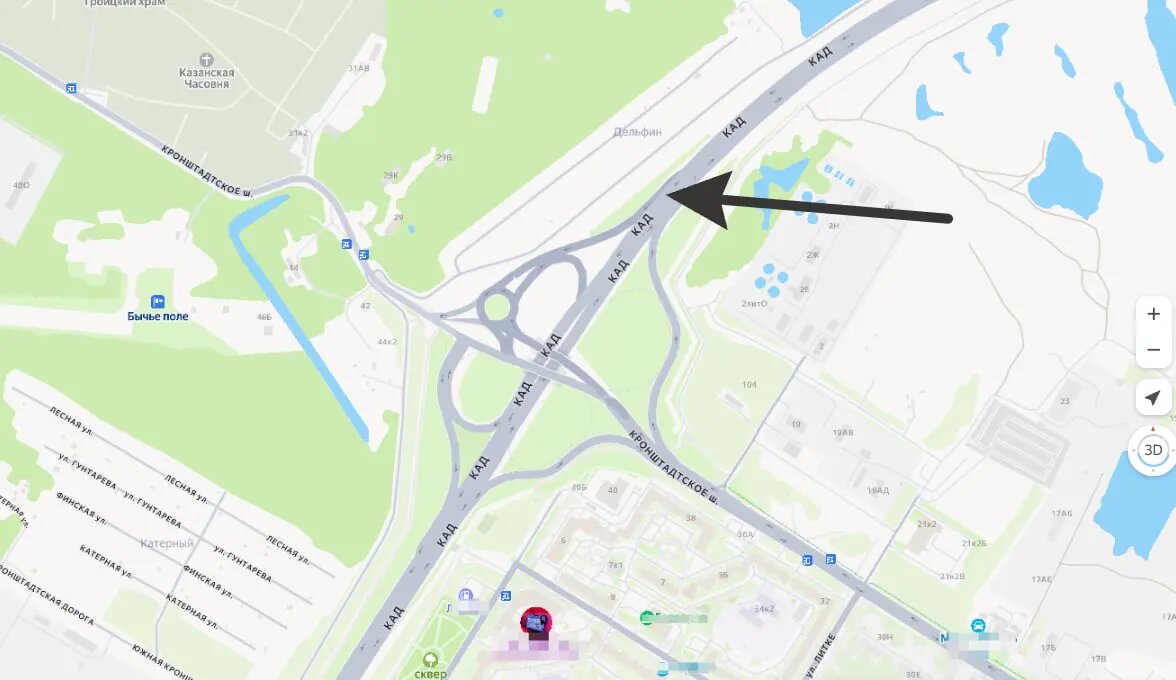    Фото: скриншот с сайта Яндекс.Карты.