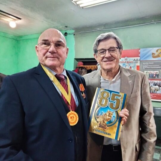 САНКТ-ПЕТЕРБУРГ. БЛАГОДАРНОСТЬ ВСЕМ УЧАСТВУЮЩИМ В ПОЗДРАВЛЕНИЯХ В СВЯЗИ С ЮБИЛЕЙНЫМ ДНЁМ РОЖДЕНИЯ А.Н. ЖЕВЛАКОВА