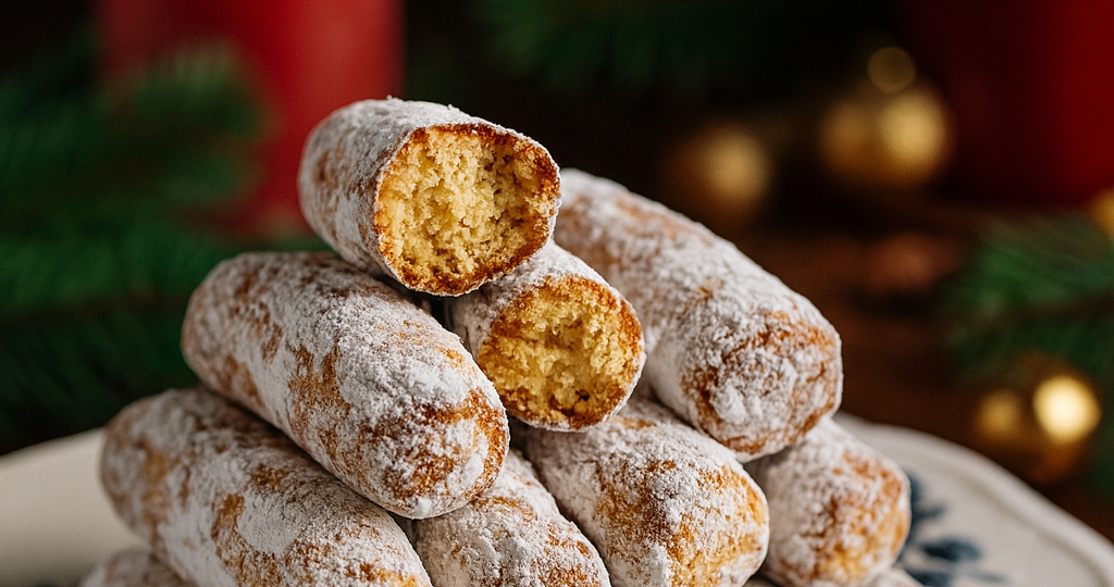 Рождественский Штоллен из овсяной муки