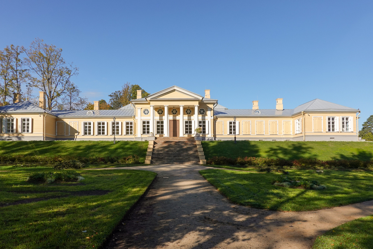 Главный усадебный дом по проекту Д.А. Мартинелли. 1804 год.