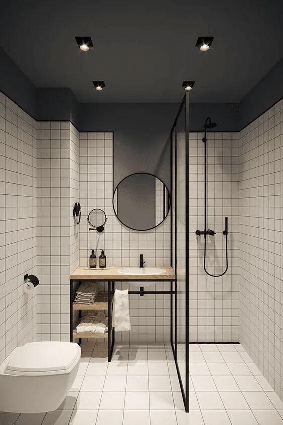 Потолок в ванной комнате