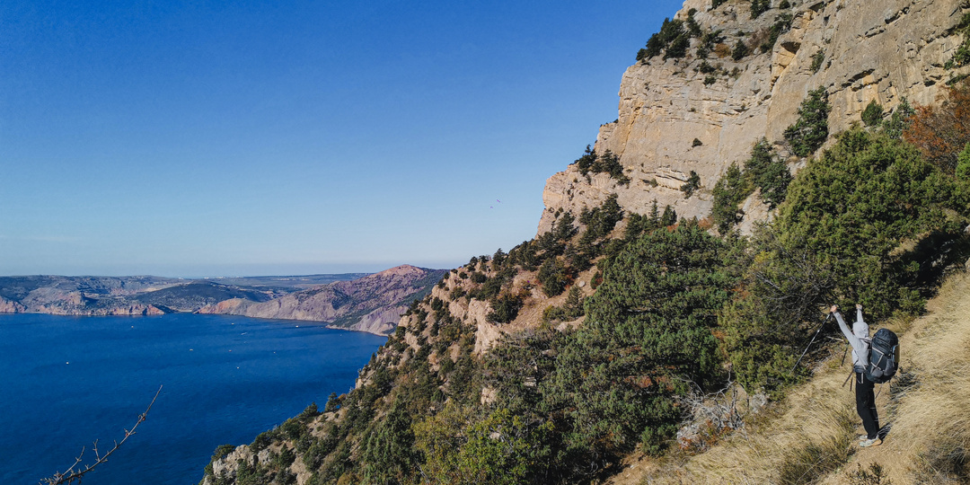 Большая Севастопольская тропа. Одиночный поход по осеннему Крыму. Часть 7