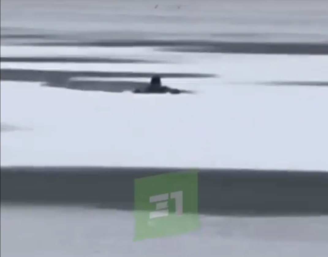 Вот так тонет человек