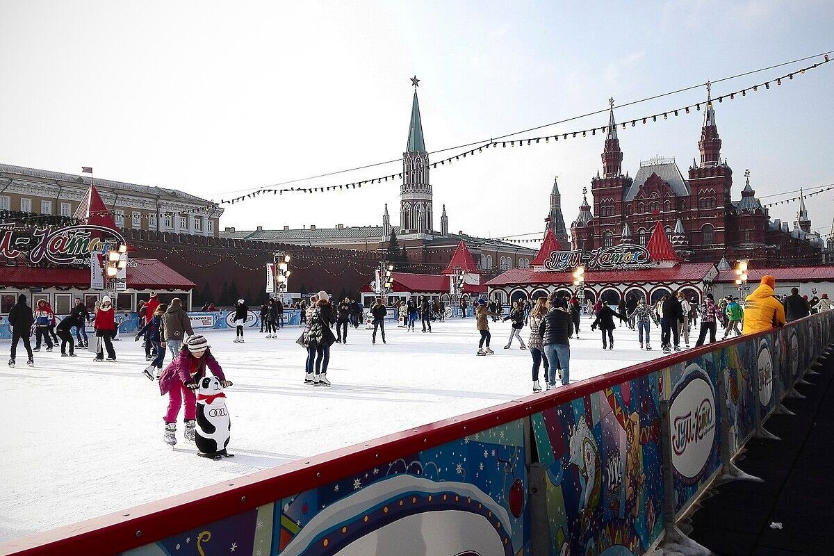 Лед, огни, бой курантов — формула незабываемого Нового года. Источник: Katya / flickr.com📷
