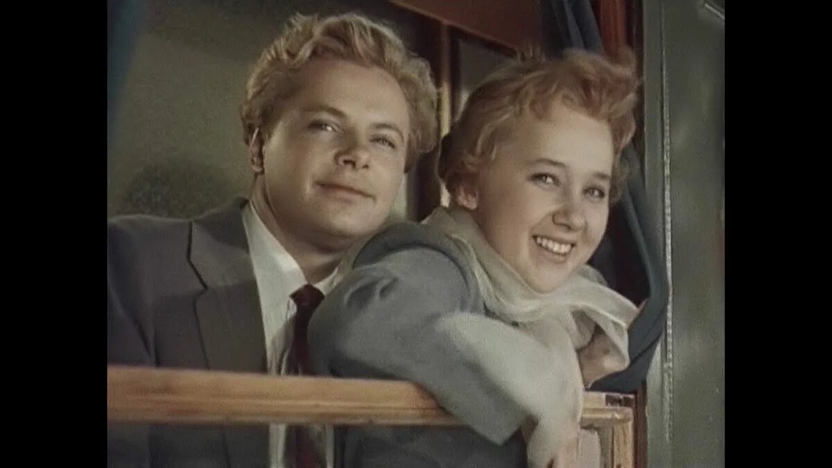 Дая Смирнова и Леонид Харитонов в фильме "Иван Бровкин на целине", 1958 г / фото из открытых источников