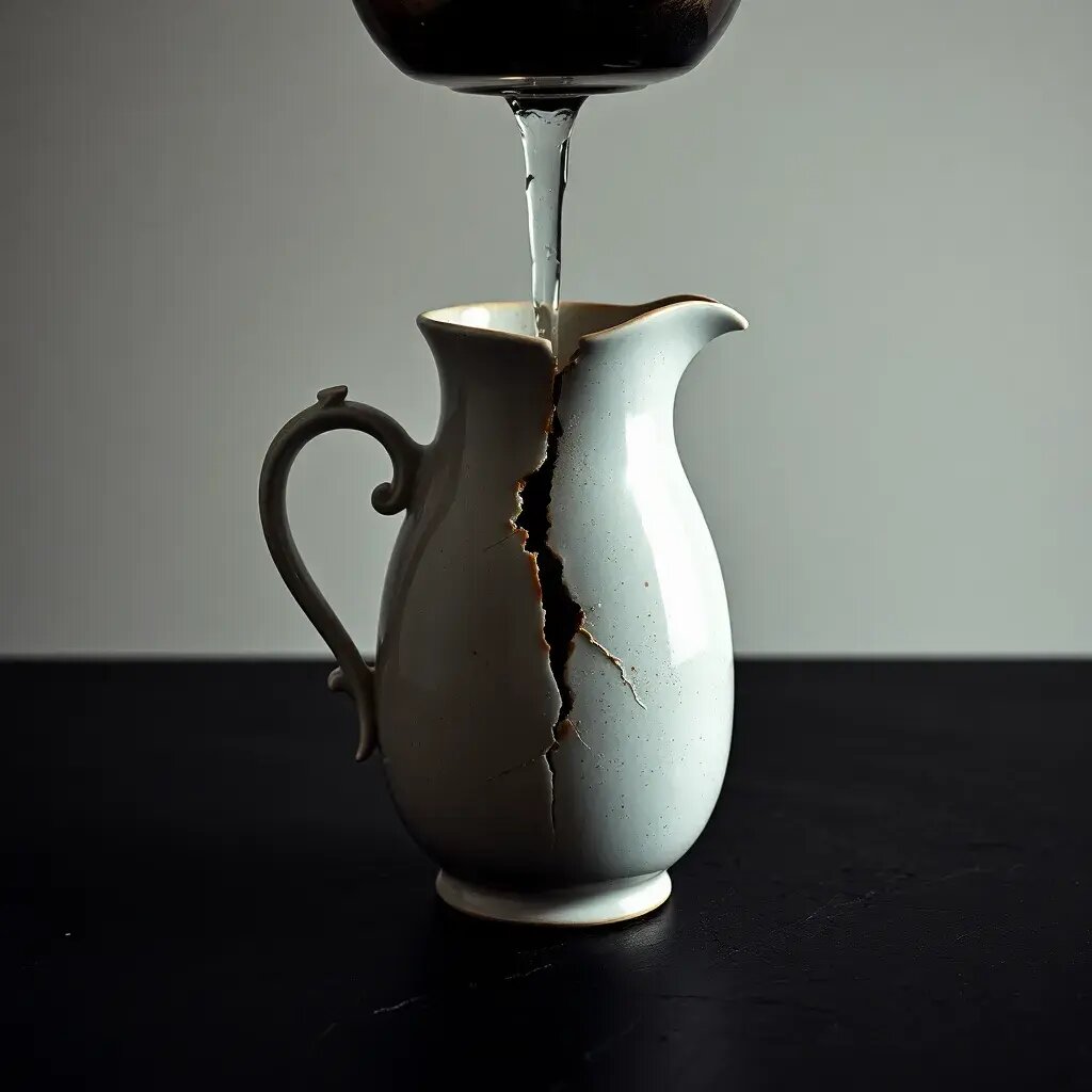 Можно попить, но полным не наполнить.