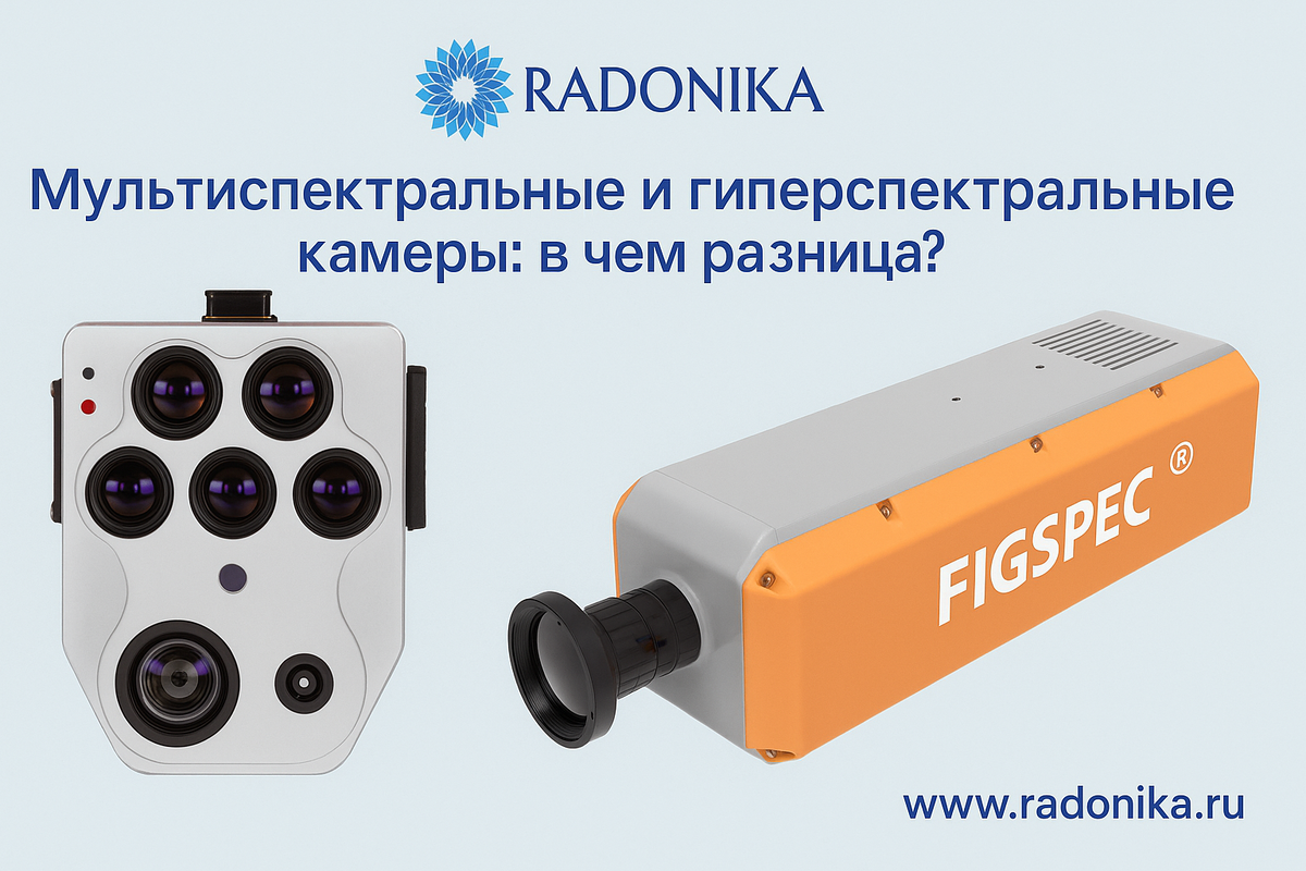 Мультиспектральные и гиперспектральные камеры: простое объяснение сложной разницы