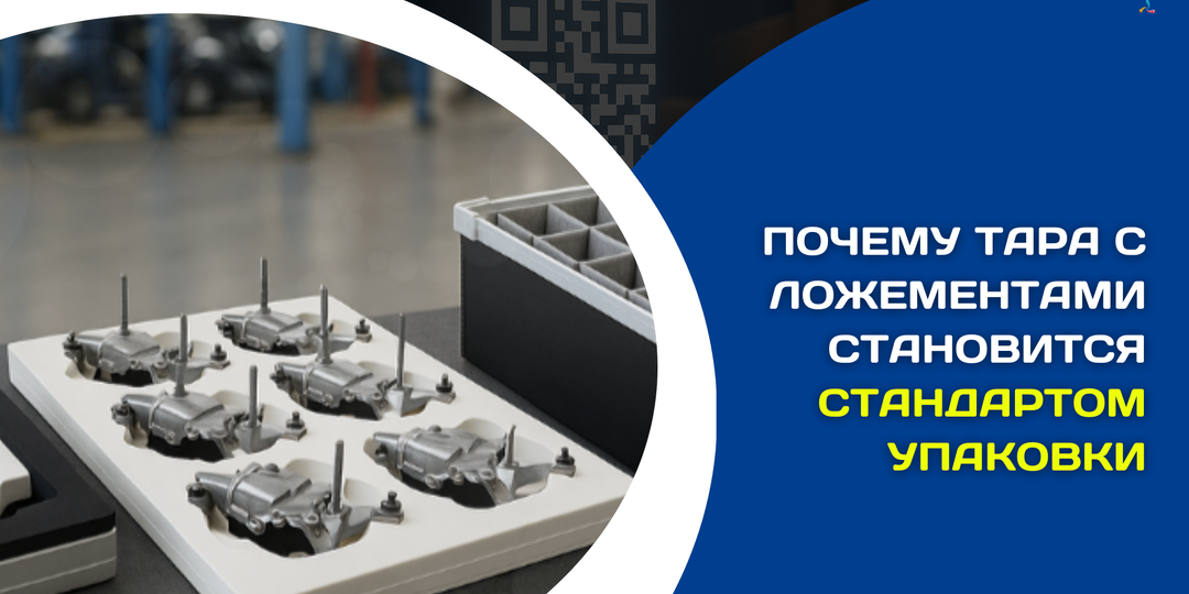Почему многооборотная тара с ложементами становится стандартом упаковки