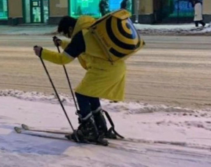 Забавная фотография.