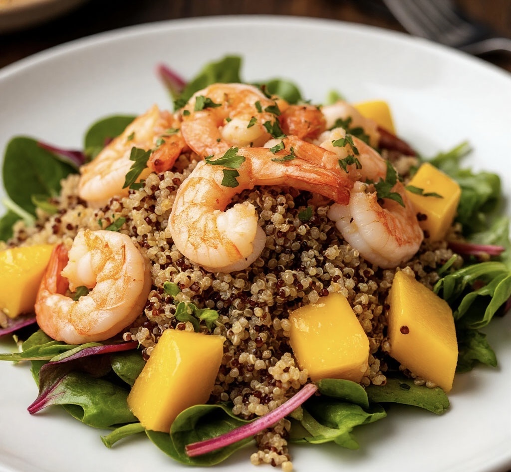 Салат с киноа