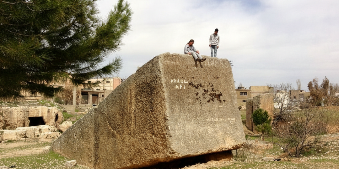 Глыба, которую не поднял бы и современный кран: зачем в Баальбеке вытесали камень весом с небоскрёб