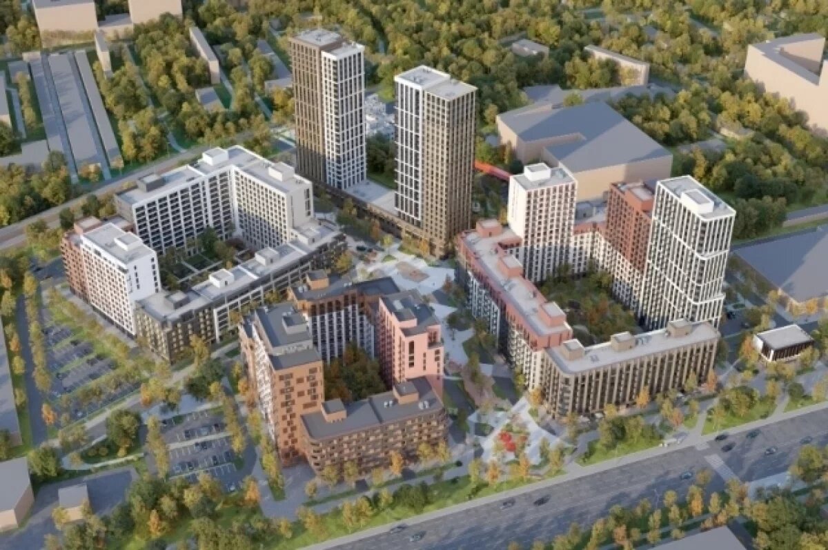    На месте бывшего Каширинского рынка запускается второй этап строительства