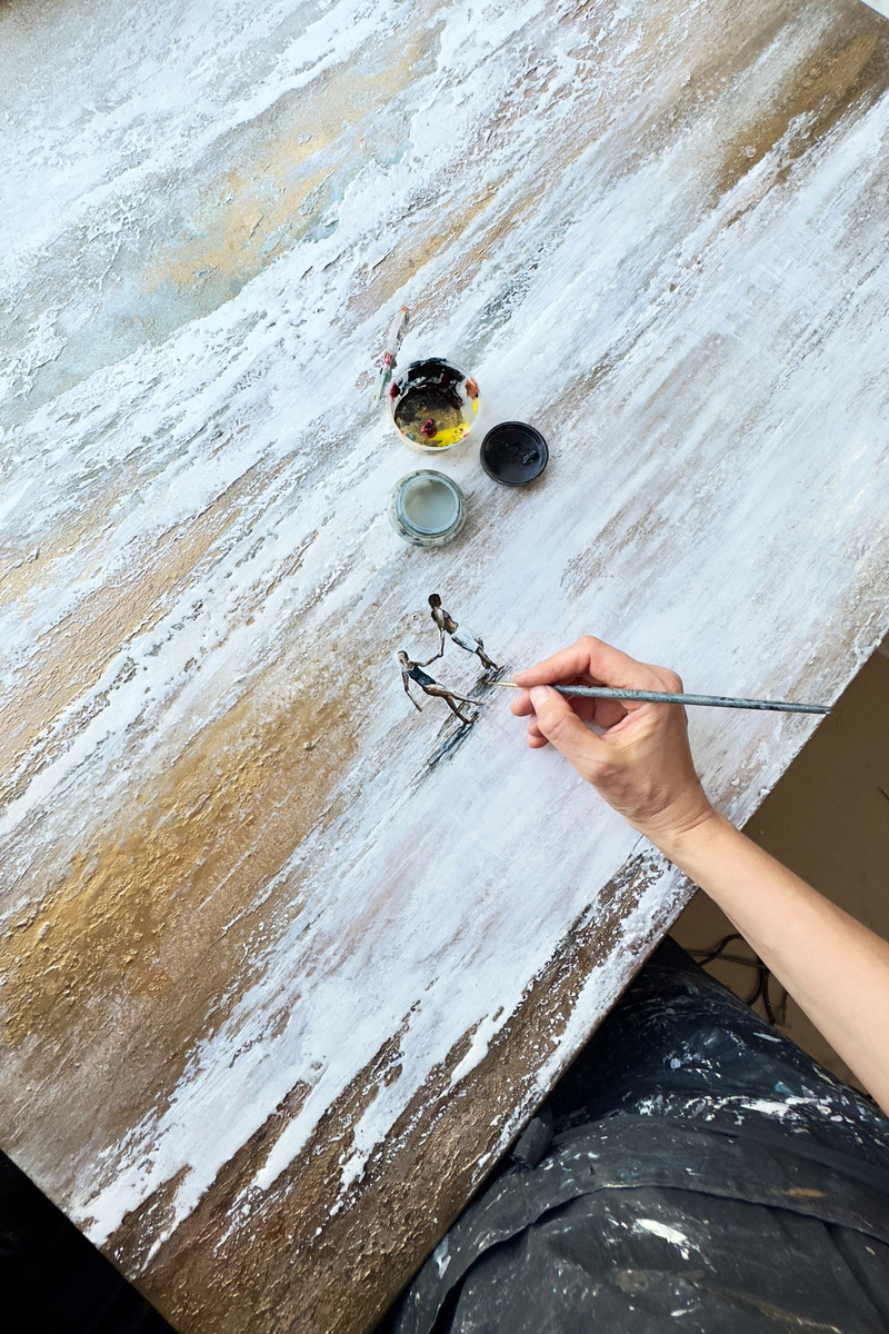 Создание светлой картины