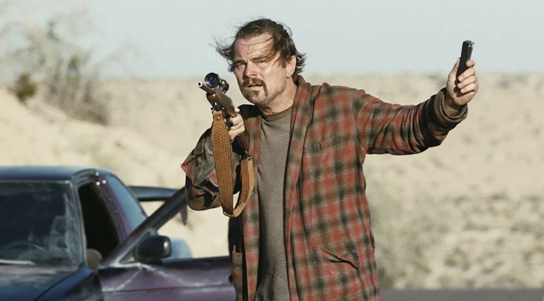     Леонардо ДиКаприо, кадр из фильма «Битва за битвой» (2025)