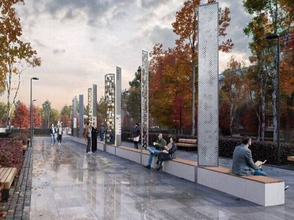    Концепция будущего бульвара . Источник: Минстрой Алтайского края