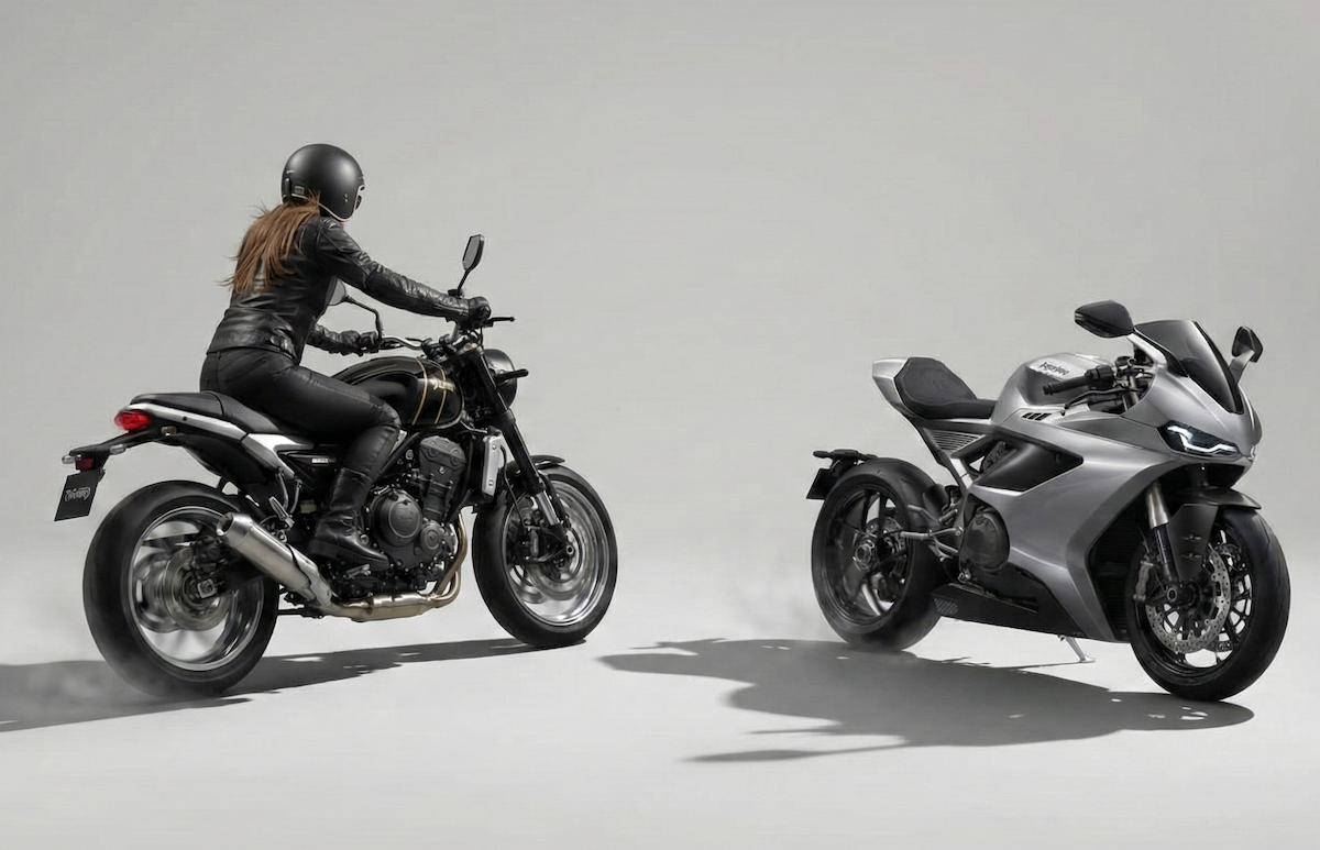    Выглядит как хорошие современные мотоциклы. Но это известные когда-то марки, которые давно ничего не производили.