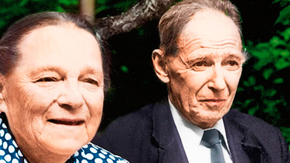 Елена Максимова с мужем Георгием Лукяновым