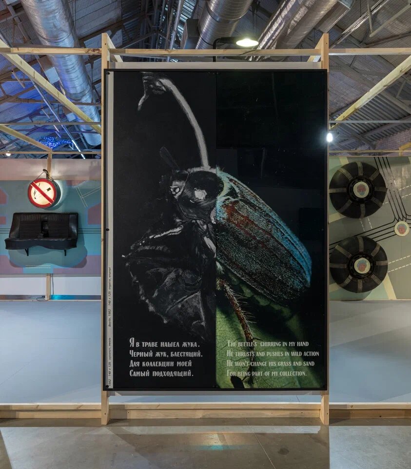 Ян Гинзбург. Механический жук. Реминисценция. ЦСИ Винзавод, Цех Белого