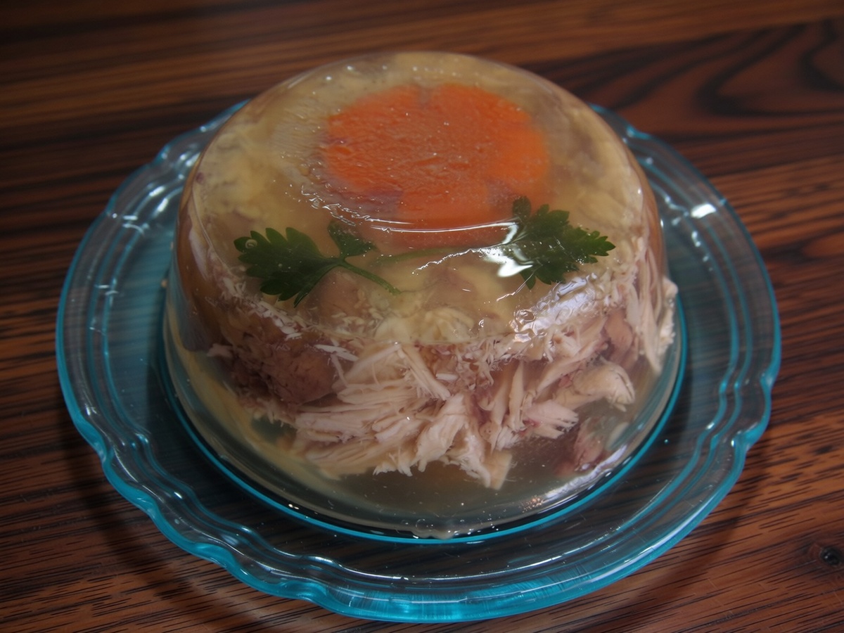 Холодец из курицы су-вид