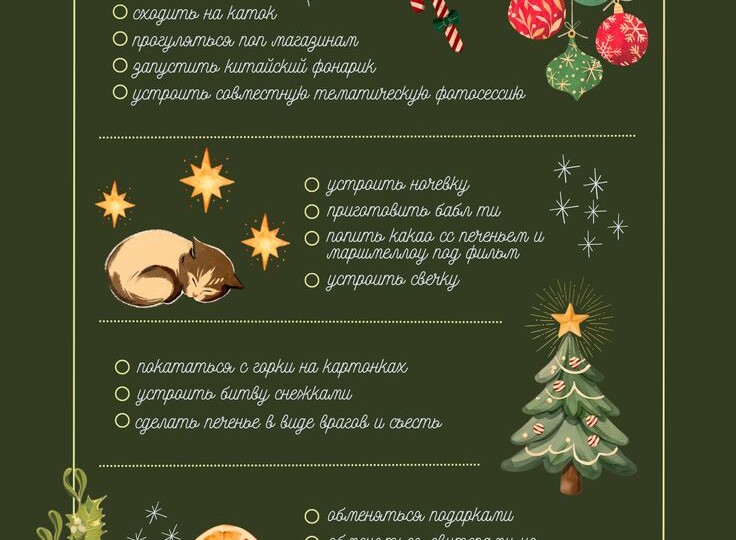 31 декабря: список дел для идеального завершения года