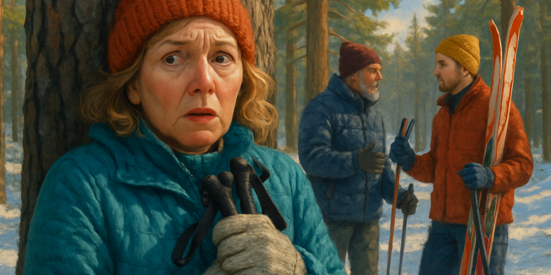 Лена спряталась за сосной и подслушала разговор родни