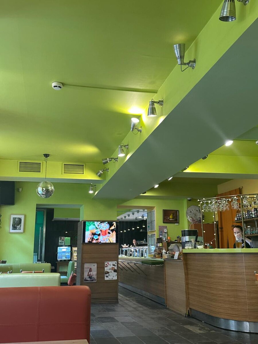 Интерьер в кафе «Рада & К»